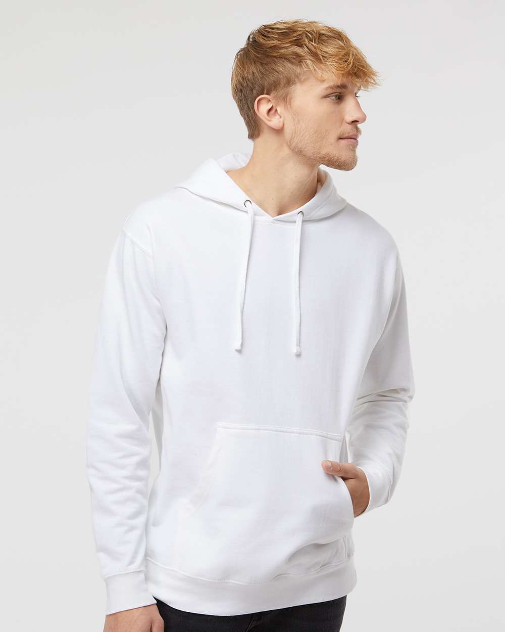 Unisex Midweight Hooded Sweatshirt - DTF - Image 9