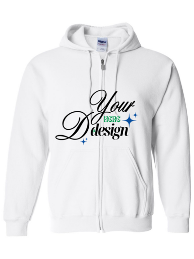 Unisex Heavy Blend Full-Zip Hooded Sweatshirt - DTF