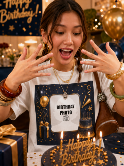 Design Your Own Birthday T-Shirt