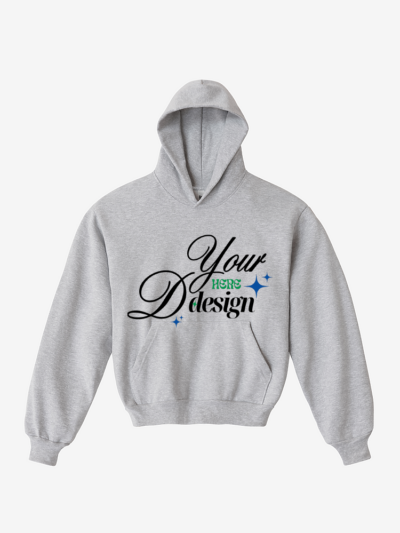 L/S HEAVY FLEECE HOOD PO 14 OZ - DTF