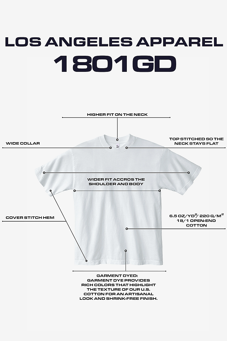 S/S Garment Dye Crewneck 6.5oz - DTF - Image 6